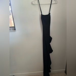 Long black dress